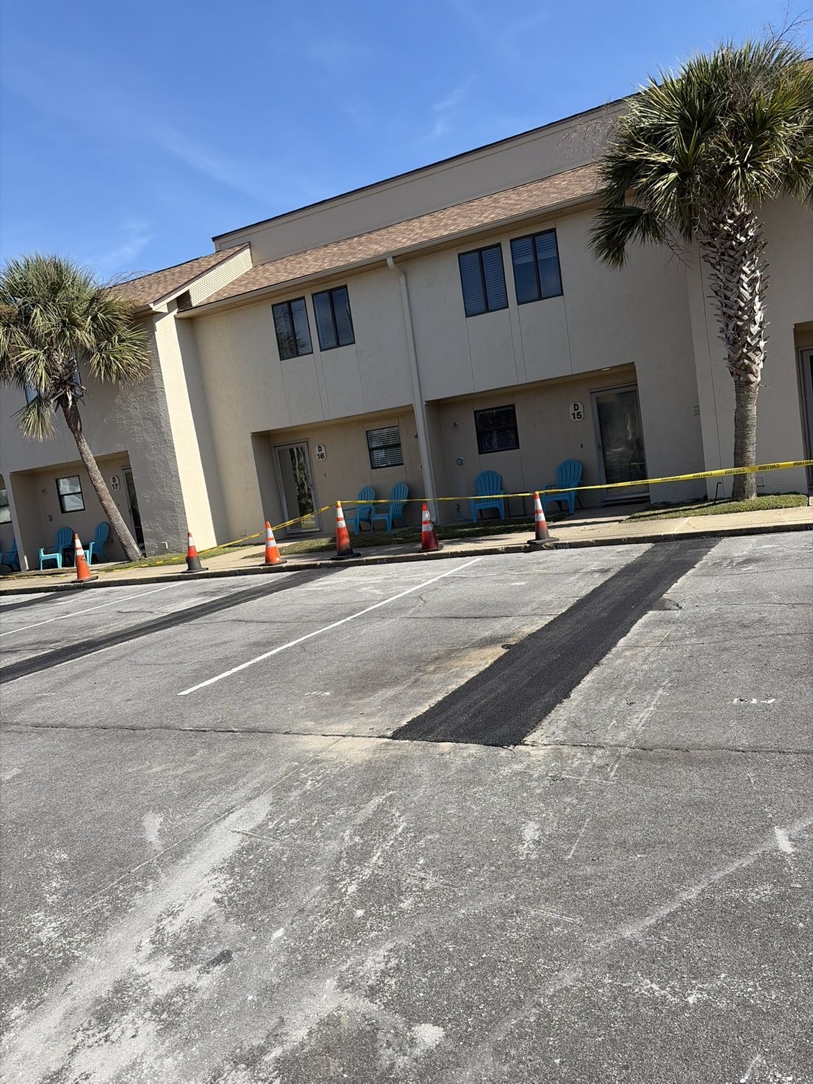 Building front parking